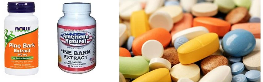pine-bark-extract-powder application